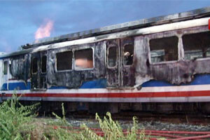 Haydarpaşa Tren Garı&#039;nda korkutan yangın