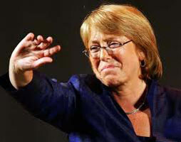Şili&#039;de seçimin ilk adayı Michelle Bachelet oldu