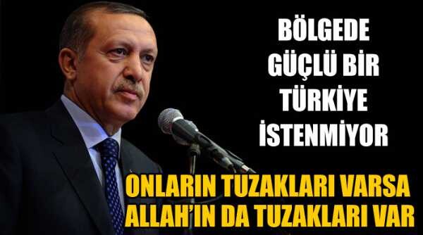 Erdoğan&#039;dan darbecilere, &#039;Allah&#039;ın da tuzağı var&#039;
