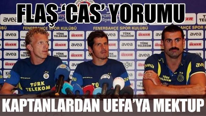 Fenerbahçe&#039;nin kaptanları ümitsiz, &#039;UEFA&#039;ya mektup yazacağız&#039;