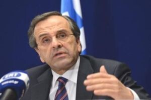 Yunanistan Başbakanı Samaras&#039;tan Küfür Skandalı