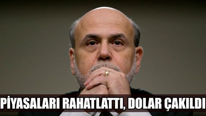 Bernanke konuştu, Dolar çakıldı