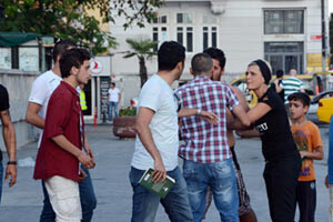 Gezi Parkı yine karıştı, polis müdahale etti
