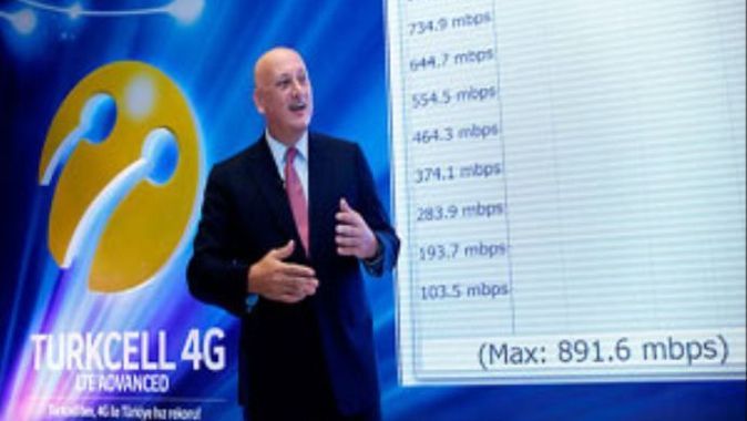 Turkcell 4G ile hız rekoru kırdı