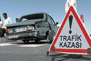Antalya&#039;da trafik kazası, 1 ölü