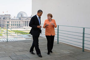 Obama ve Merkel&#039;den &#039;casusluk krizi&#039; diplomasisi