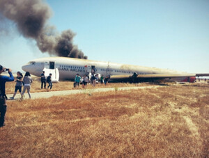 ABD&#039;de 290 yolcu taşıyan uçak düştü