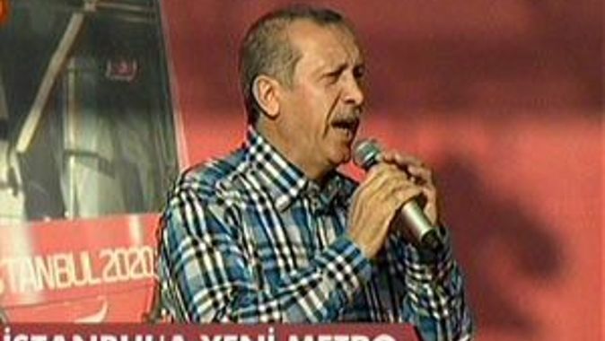 Başbakan Erdoğan metro açılışında konuşuyor, CANLI