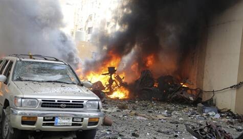 Beyrut&#039;ta Hizbullah&#039;ın kalbine bomba