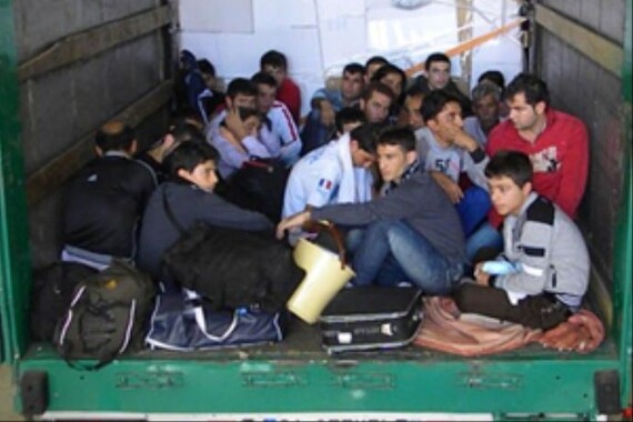 Edirne&#039;de 39 kaçak göçmen yakalandı