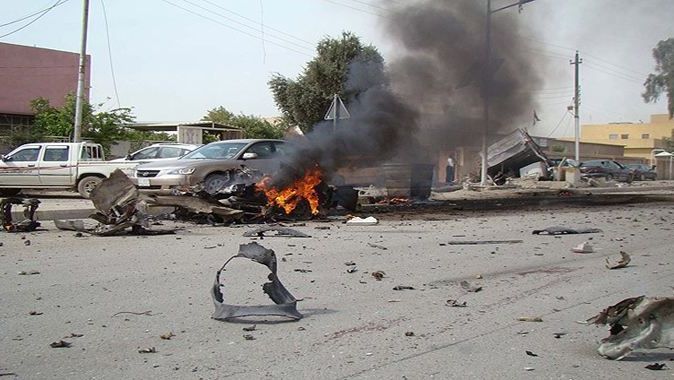 Irak&#039;taki patlamalarda 10 kişi öldü, 24 kişi yaralandı