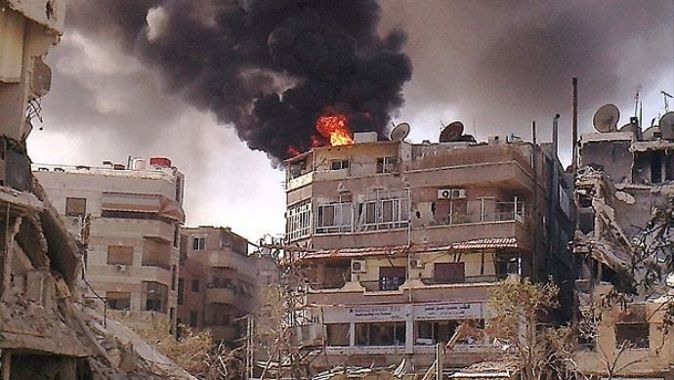 Esad güçlerinin saldırılarında 64 kişi öldü