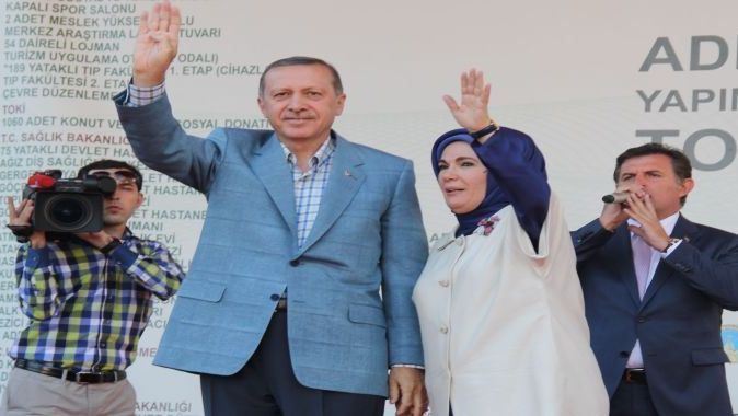 Başbakan Erdoğan&#039;dan Adıyaman&#039;a Rabia selamı