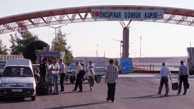 Kilis Öncüpınar Sınır Kapısı kapatıldı