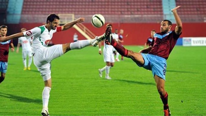 Trabzonspor Torku Konya maçı ilk yarı sonucu, özeti