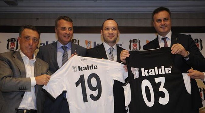 Beşiktaş&#039;ın Kalde&#039;yle sponsorluk anlaşması tamam