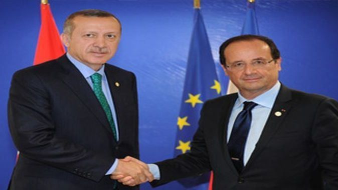 Başbakan Erdoğan, Hollande ile görüştü