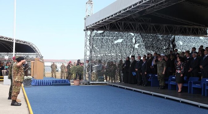 Kosova Barış Gücünde devir teslim töreni