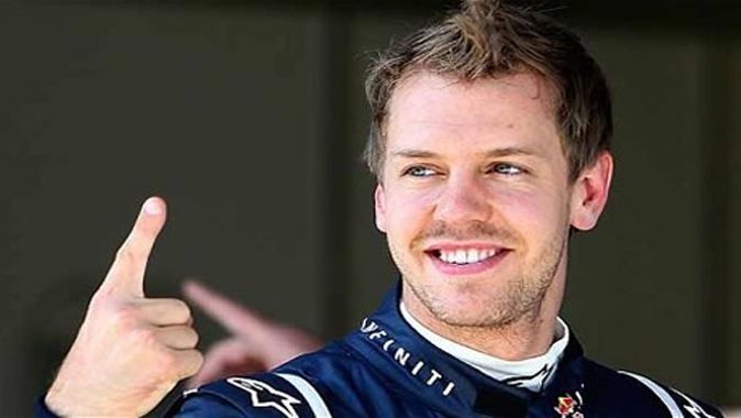 Formula 1&#039;de zafer Vettel&#039;in