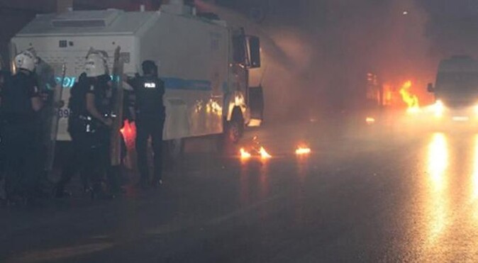 Dolapdere&#039;deki örgüt yandaşı gruba polis müdahalesi