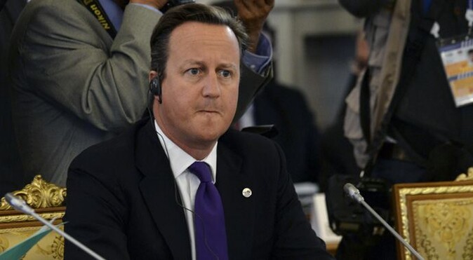 David Cameron &#039;kırmızı kutusunu&#039; trende bıraktı
