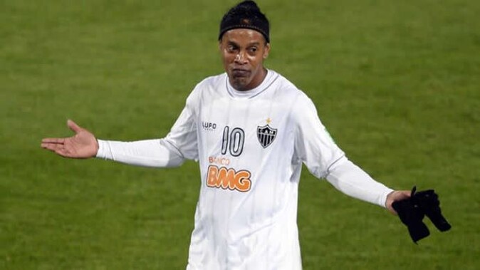 Ve Ronaldinho konuştu!