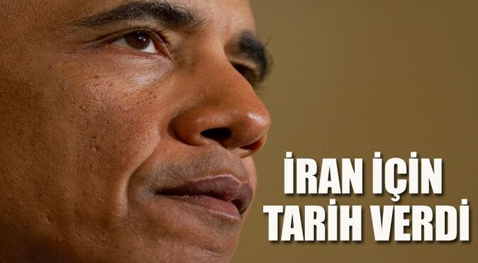 Obama İran için tarih verdi