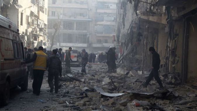 Suriye ordusundan muhaliflere bombalı saldırı