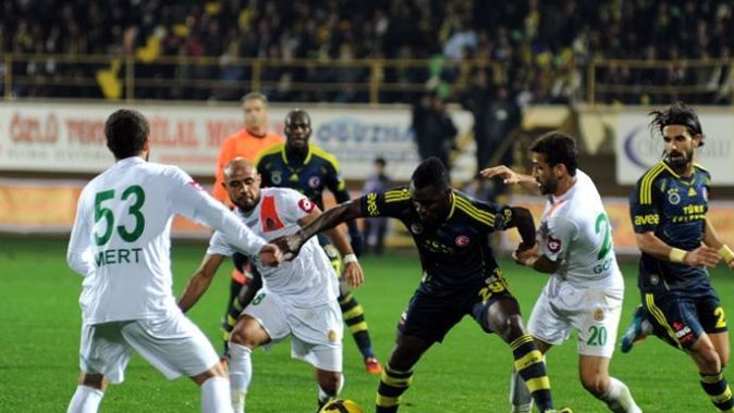 Fenerbahçe, Alanyaspor&#039;a mağlup oldu