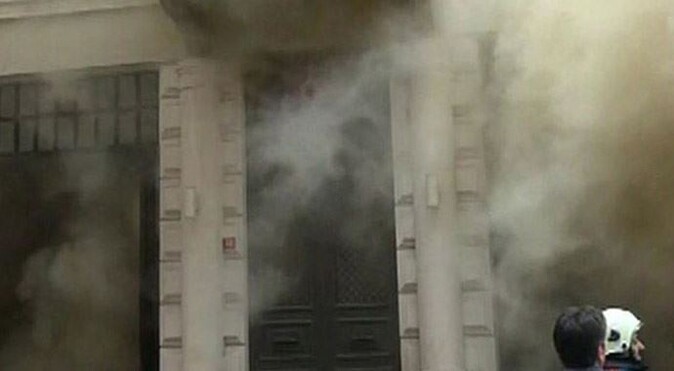 Taksim Rixos Pera&#039;da yangın