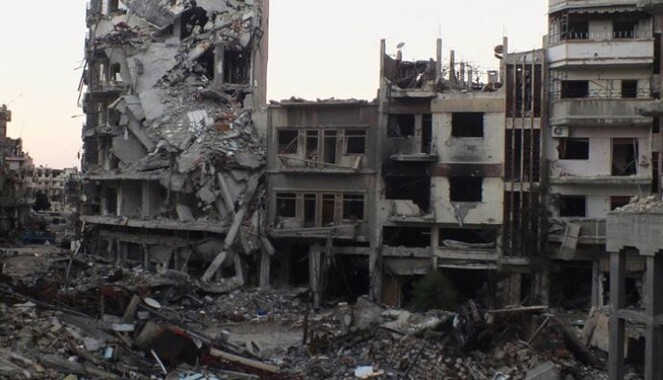 Esed&#039;in ordusu bomba yağdırdı, 46 ölü