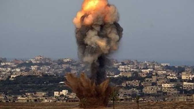 İsrail&#039;den Gazze&#039;ye hava saldırısı
