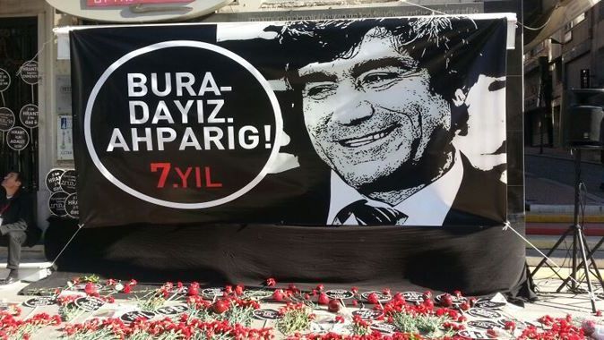 Hrant Dink ölümünün 7. yılında anıldı