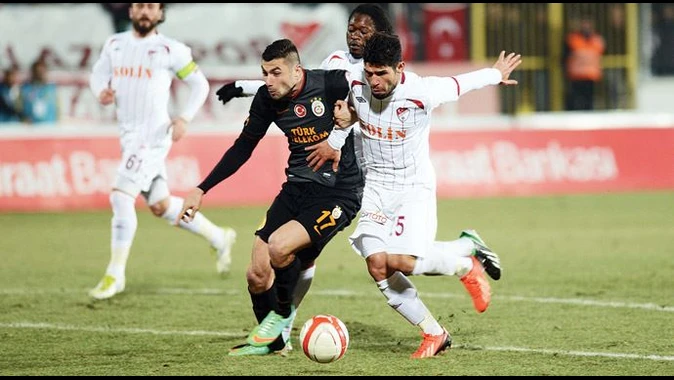 Aslan 0 - 1 ağır yaralı (Galatasaray Elazığ maçı özet)