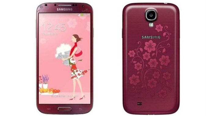 Samsung Galaxy S4&#039;ün La Fleur sürümü geliyor