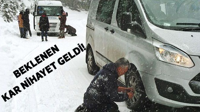Kar Edirne&#039;den yurda girdi, İstanbul alarmda işte son durum