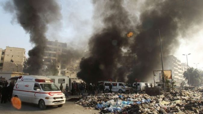 Suriye ordusu bomba yağdırdı: 88 ölü