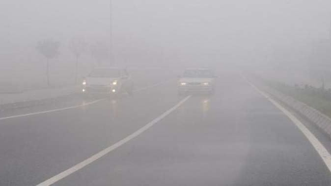 Edirne&#039;de sis görüş mesafesini 50 metreye düşürdü