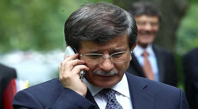 Ahmet Davutoğlu&#039;dan telefon diplomasisi