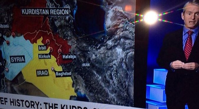 CNN hatasını kabul etmiyor: Haritada hata yok!