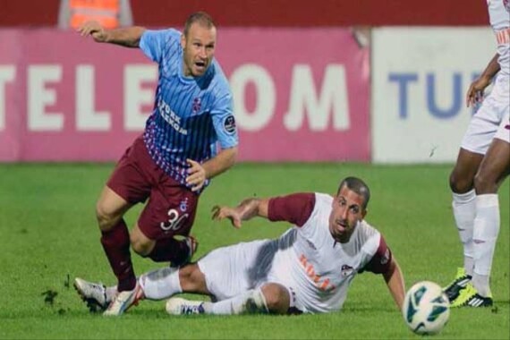 Trabzonspor ile Mersin İdmanyurdu ligde 13. randevuda
