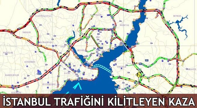 Tatilciler yola çıktı, İstanbul trafiği felç!