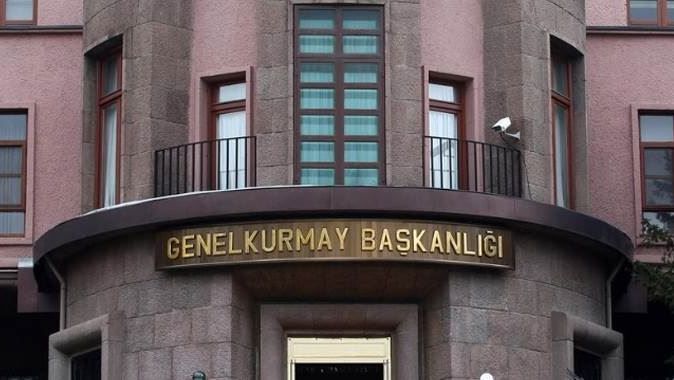 TSK açıkladı! Ankara&#039;da Türk bayrağı indirildi