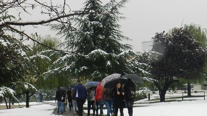 Balkanlarda yoğun kar yağışı