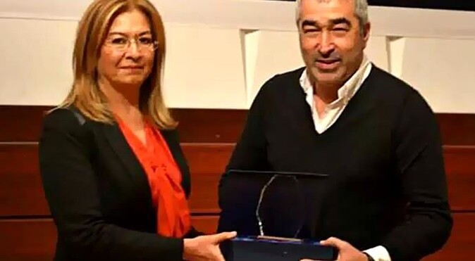 Samet Aybaba&#039;ya Lider Türk Spor Adami ödülü