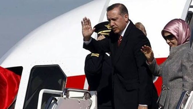 Cumhurbaşkanı Erdoğan Fransa&#039;ya gitti!