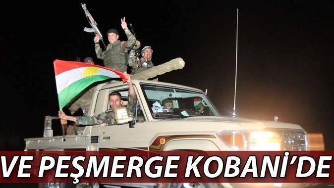 Peşmerge 43 saat sonra Kobani&#039;ye gitti