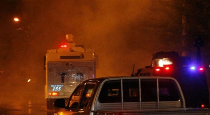 Diyarbakır&#039;da olaylı gece
