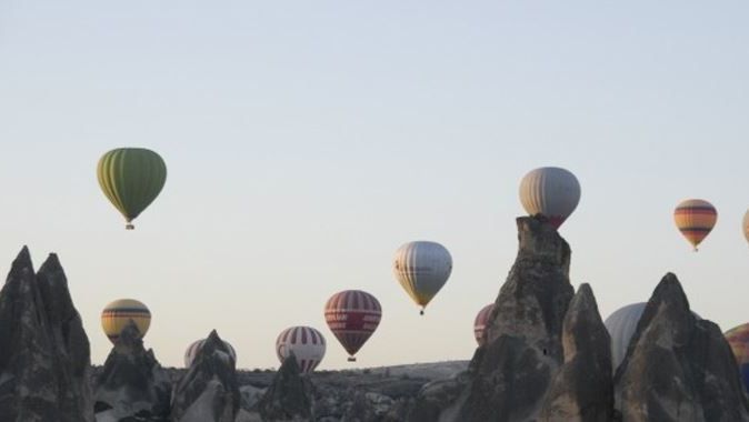 Balonlar Atatürk için havalandı!