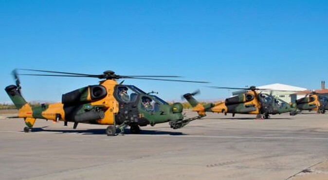 5 ATAK helikopteri Malatya&#039;da